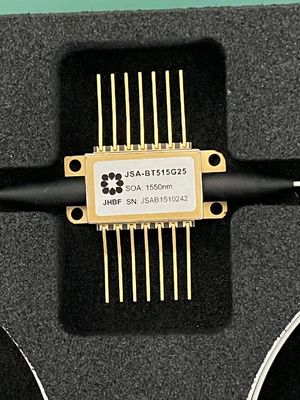 ジャンホー 1550nm G=35dB プロ バターフライ SOA 低偏振依存損失 半導体 光学増幅器