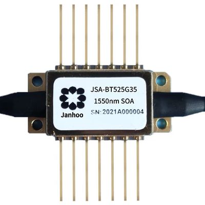 Janhoo 1550nm G=35dB プロ バターフライ SOA 半導体 オプティカルアンプ 偏振依存損失が低い